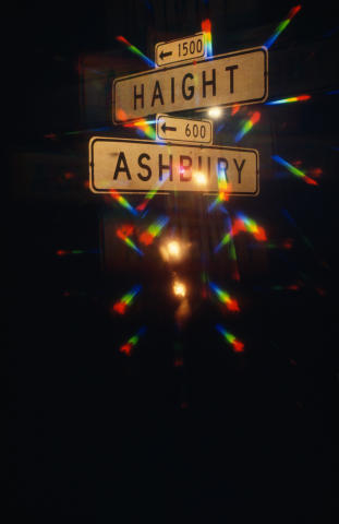 Haight Ashbury Street Sign Fine Art Print