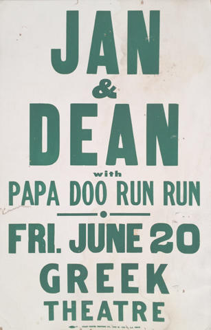 Jan and Dean Poster