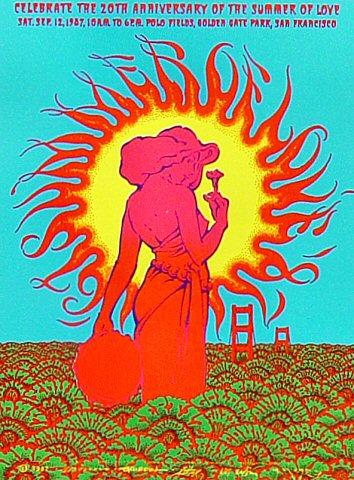 20th Anniversary of the Summer of Love Poster
