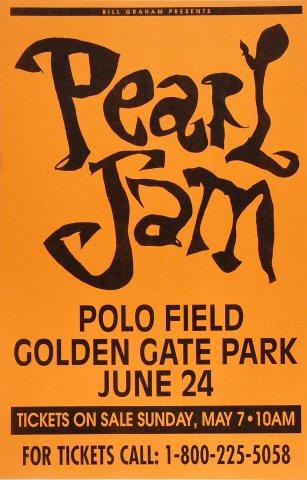 Pearl Jam Poster