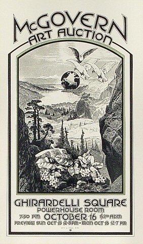 McGovern Art Auction Handbill