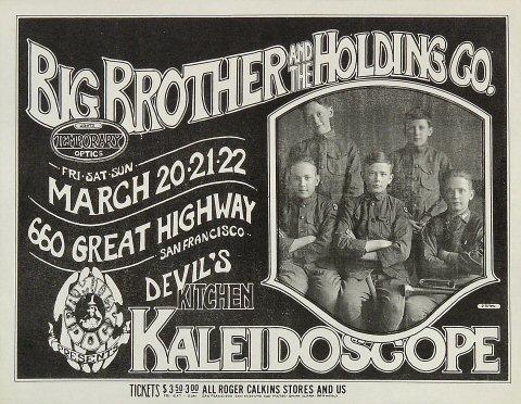 Big Brother and the Holding Company Handbill