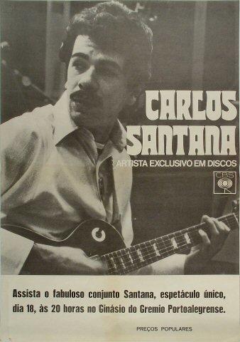 Carlos Santana Poster