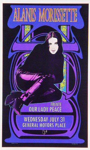 Alanis Morissette Handbill