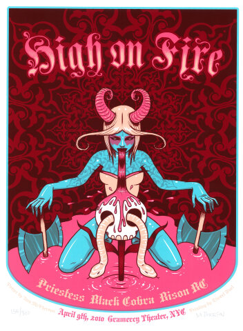 High on Fire Silkscreen