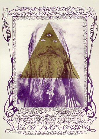 Human Be-In Poster