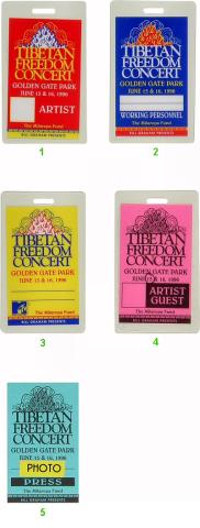 Tibetan Freedom Concert Laminate