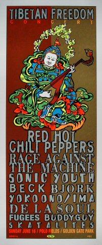 Tibetan Freedom Concert Serigraph