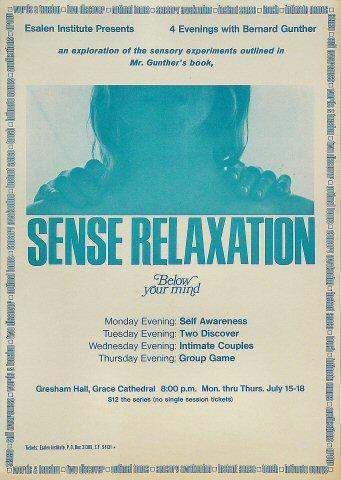 Sense Relaxation Poster