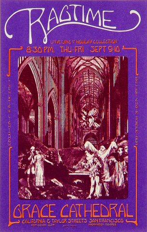 Ragtime Fashion Show Handbill