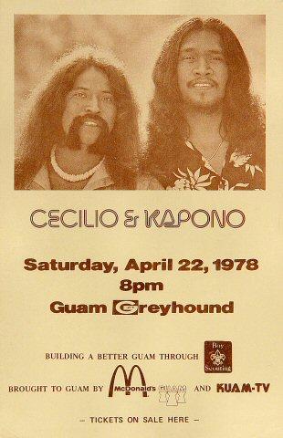 Cecilio and Kapono Handbill