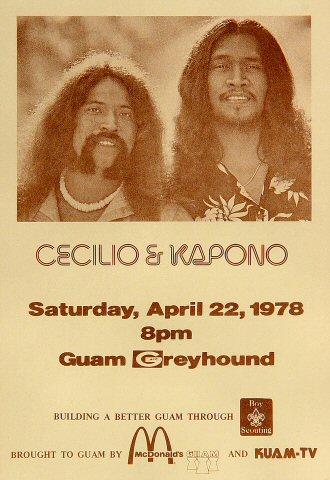 Cecilio and Kapono Handbill