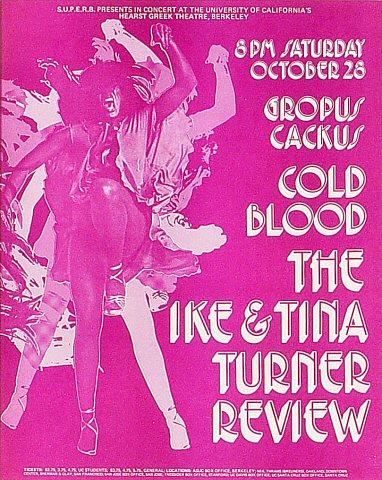 Ike & Tina Turner Handbill
