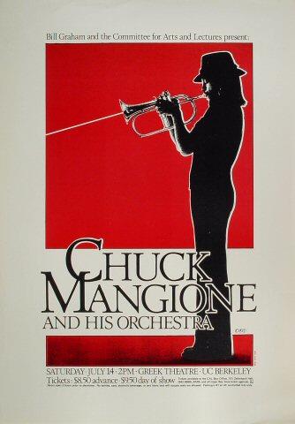 Chuck Mangione and His Orchestra Poster