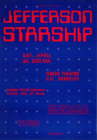 Jefferson Starship Poster