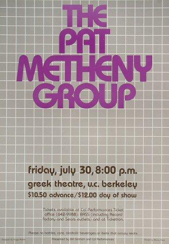 Pat Metheny Group Poster