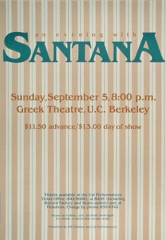 Santana Poster