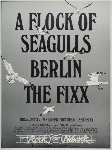 A Flock of Seagulls Poster