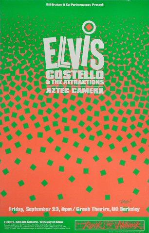 Elvis Costello & the Attractions Poster