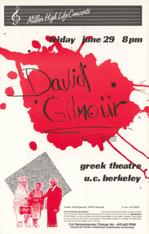 David Gilmour Poster