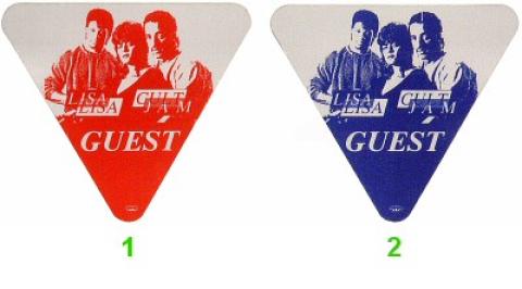 Lisa Lisa and the Cult Jam Backstage Pass