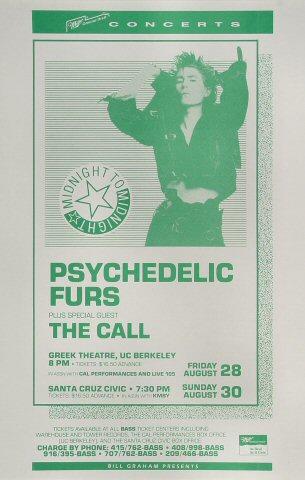 The Psychedelic Furs Poster