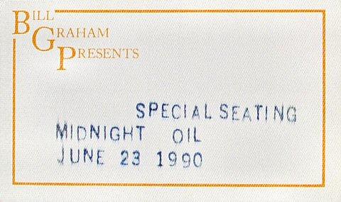 Midnight Oil Backstage Pass