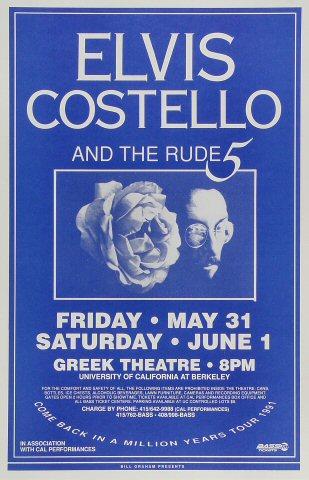 Elvis Costello Poster