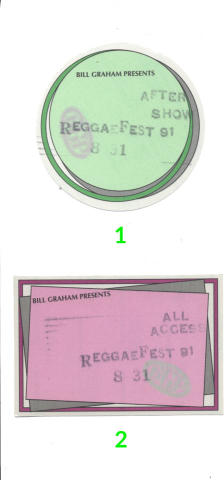 Jimmy Cliff Backstage Pass