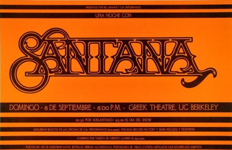 Santana Poster