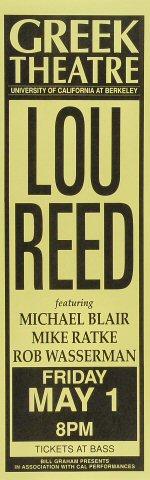 Lou Reed Poster