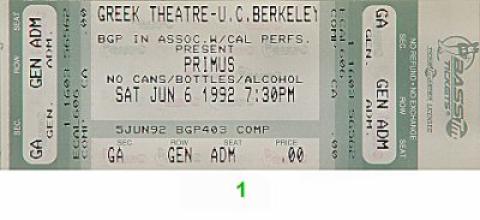Primus Vintage Ticket