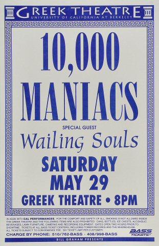 10,000 Maniacs Poster