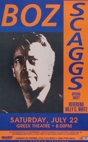 Boz Scaggs Poster