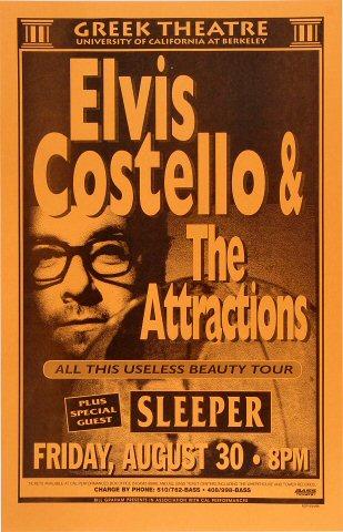 Elvis Costello & the Attractions Poster