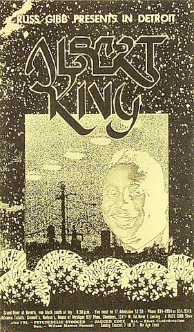 Albert King Postcard