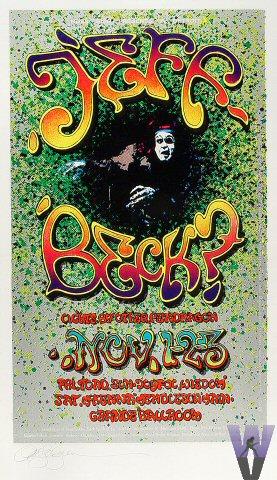 Jeff Beck Serigraph