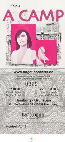 A Camp Vintage Ticket