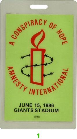 Amnesty International Benefit Laminate