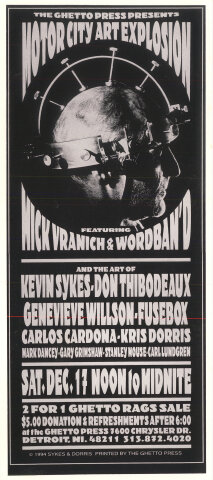 Mick Vranich Handbill