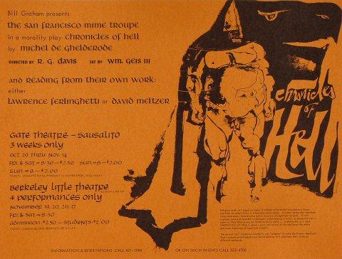 San Francisco Mime Troupe Postcard