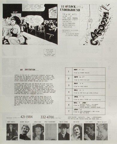 11 O'clock Underground Poster