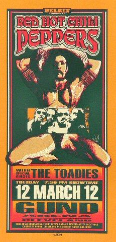 Red Hot Chili Peppers Handbill