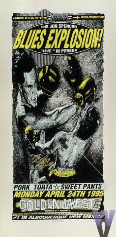 The Jon Spencer Blues Explosion Poster