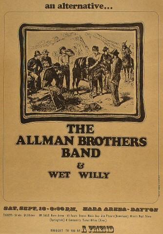 The Allman Brothers Band Poster