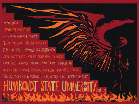 Death Cab For Cutie Silkscreen