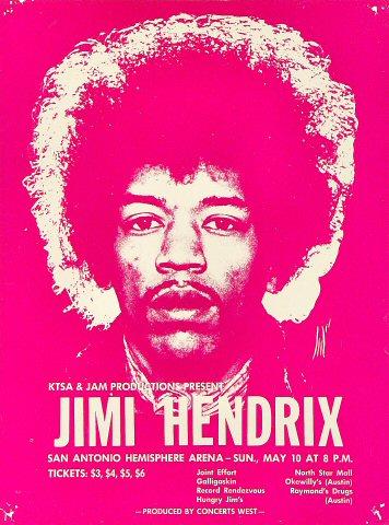 Jimi Hendrix Handbill