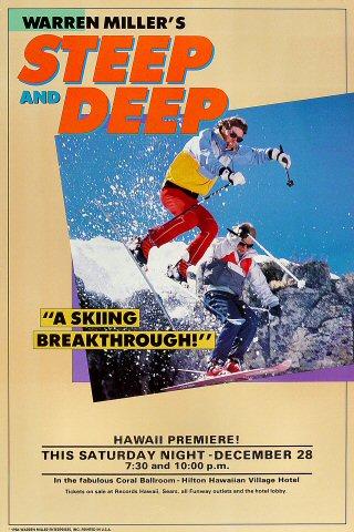 Warren Miller's Steep and Deep Poster