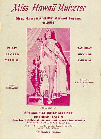 Miss Hawaii Universe Program