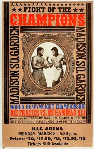 Joe Frazier Poster